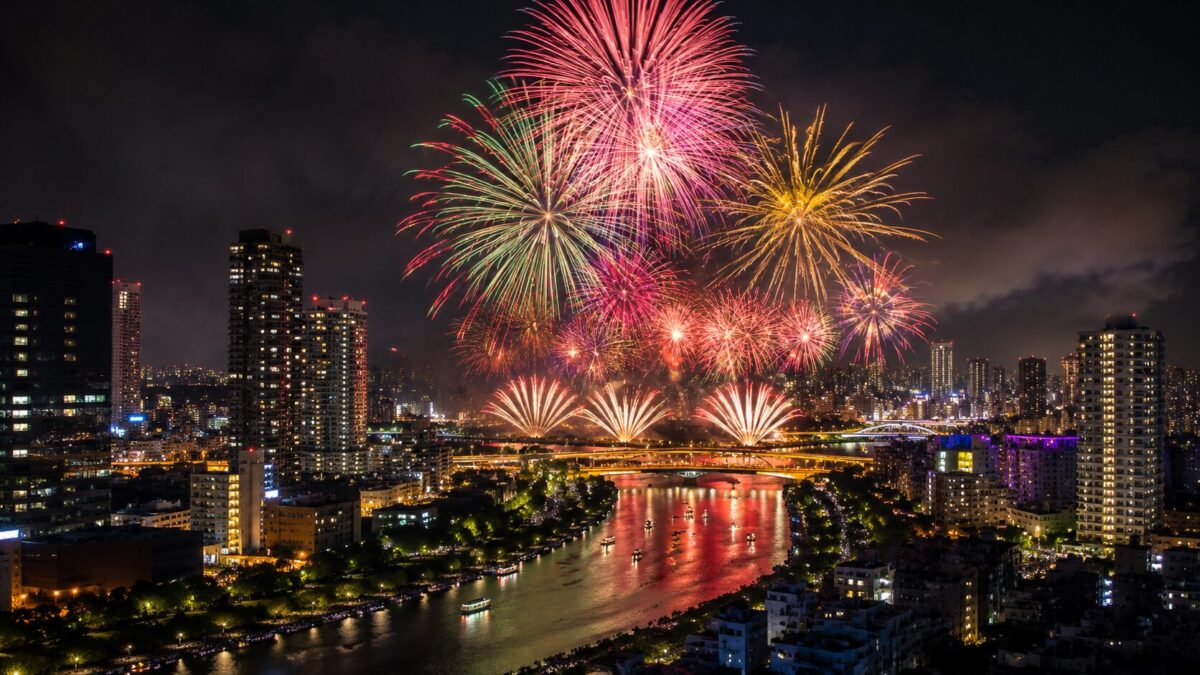 Summer Is a Season of the Sea, Festivals, and Fireworks