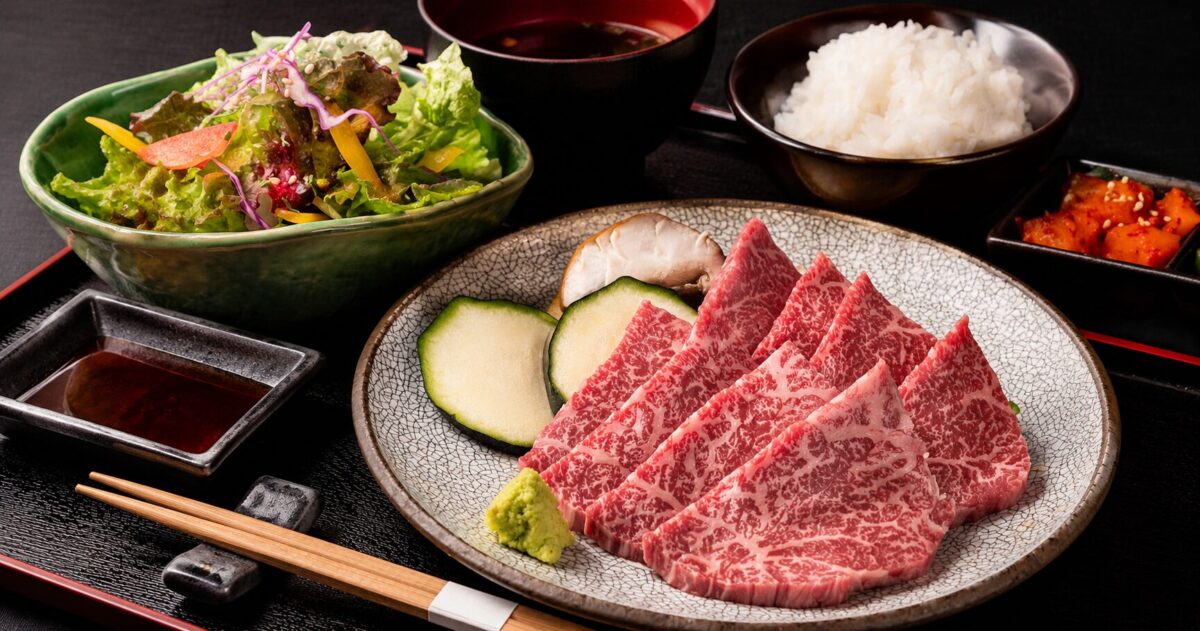 wagyu Yakiniku lunch sets